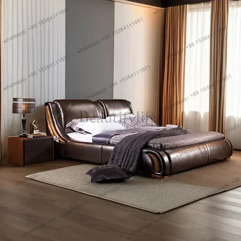Girls European Bed Frame Floor Cheap Aesthetic Luxury Headboards Comfortable Bed Frame Princess Camas