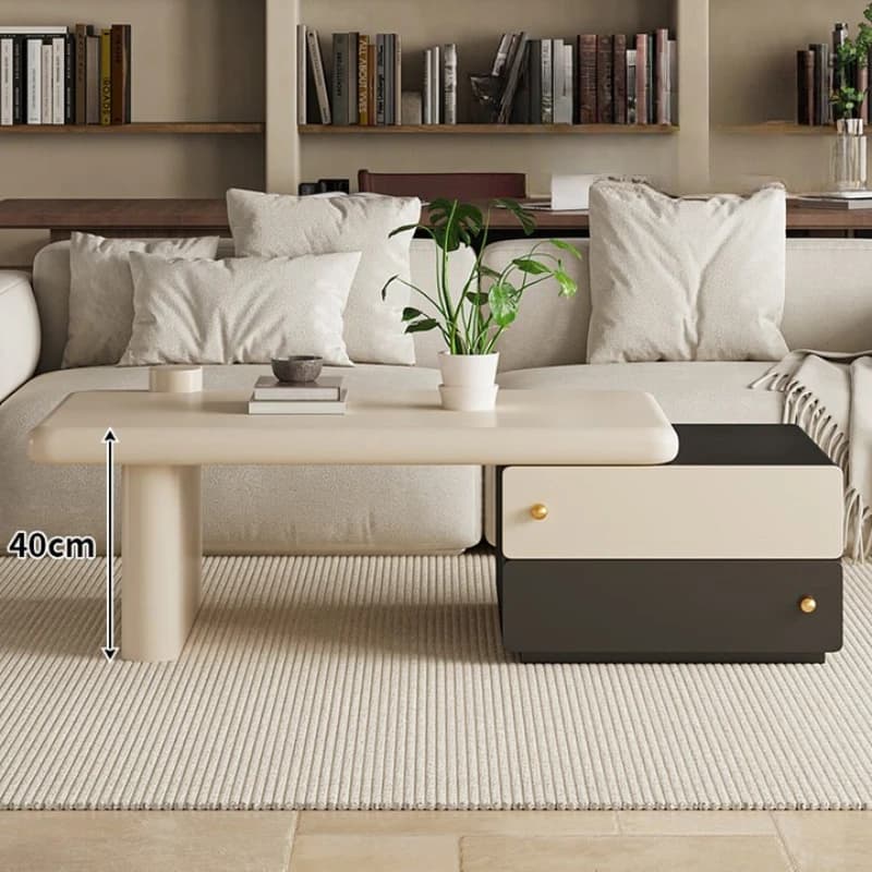 Modern Luxury Coffee Table Wood Rustic Space Saving Minimalist Coffee Table Modern Stainless Steel Couch Tisch Furniture Home