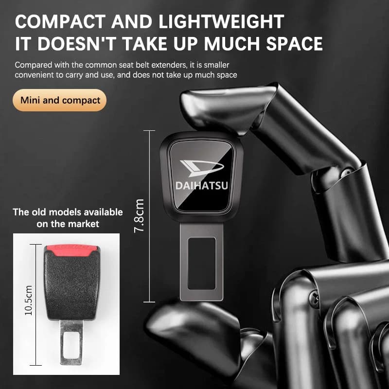 Car Vehicle Seat Belt Buckle Seatbelt Lock Buckle Plug Seat Belt Extender For Daihatsu Terios Sirion Mira Materia Rocky YRV
