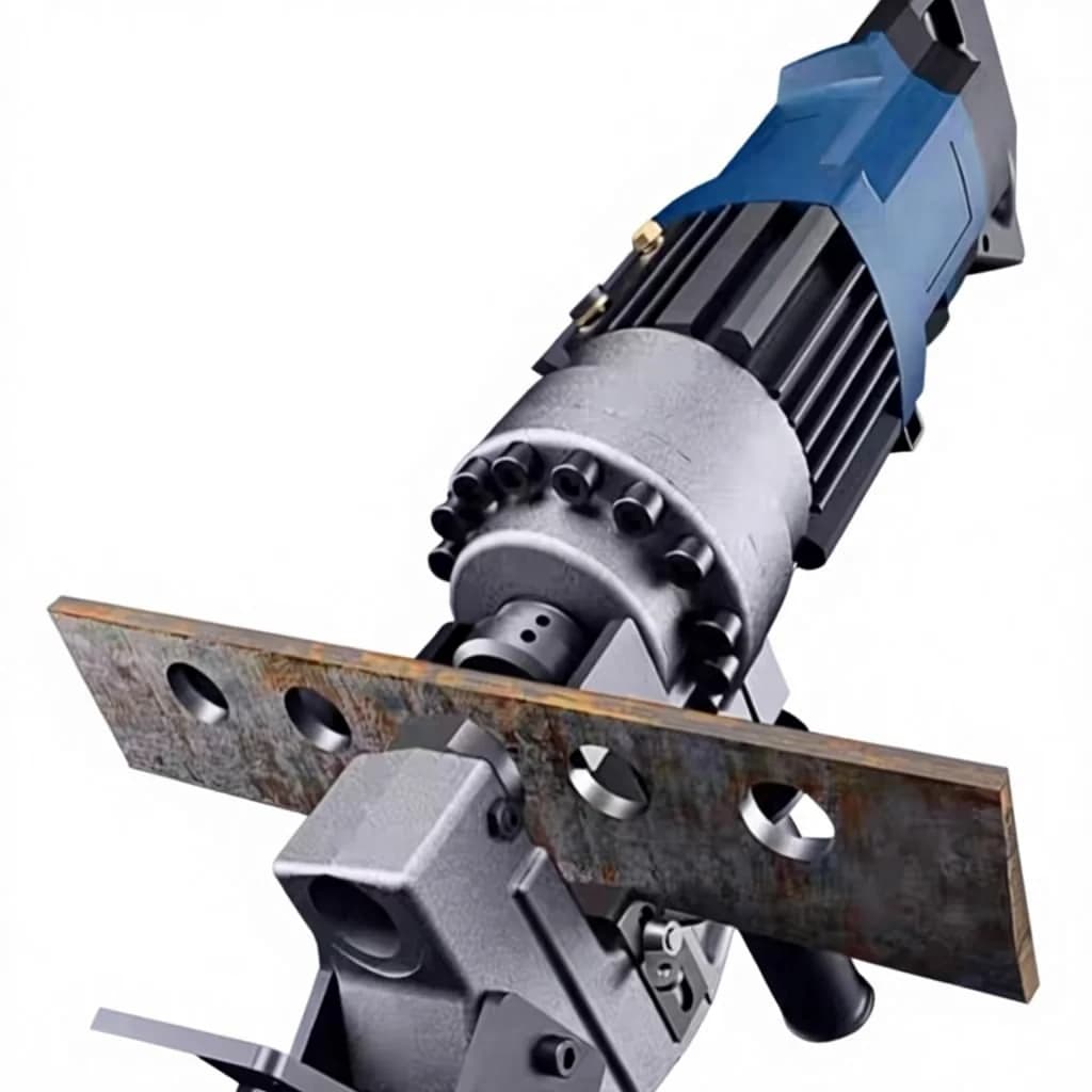 Portable Alloy Metal Automatic Hydraulic Punching Machine