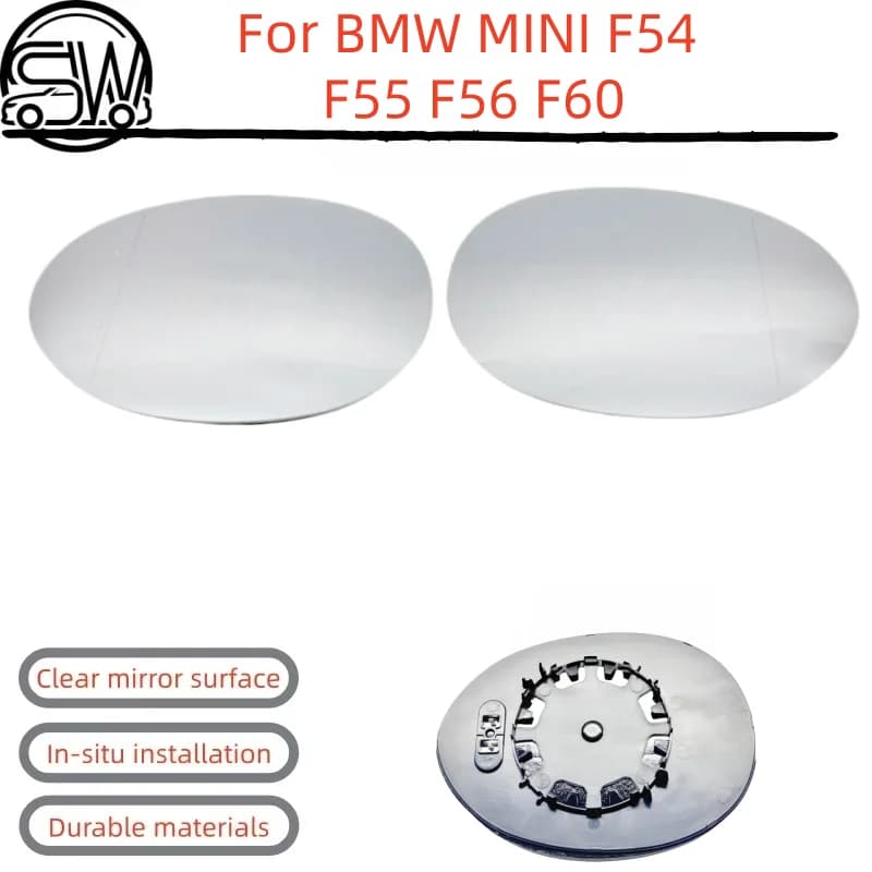 For BMW MINI Mini reversing mirror lenses and rearview mirror lenses F54/55/56/F60 with heating function.