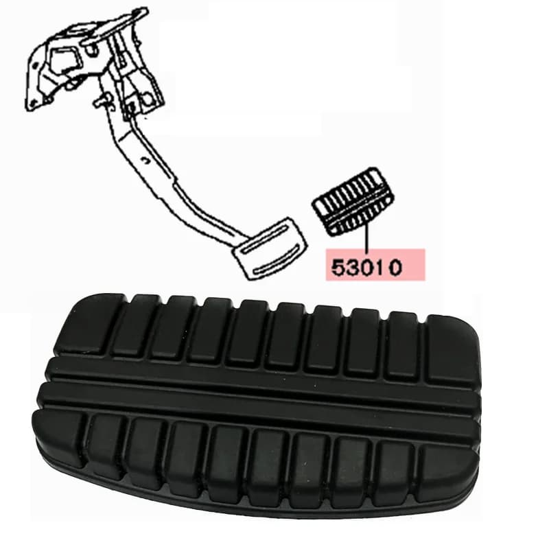 For Mitsubishi Pajero V73 V77 V93 V97 Brake Pedal Rubber MR334969