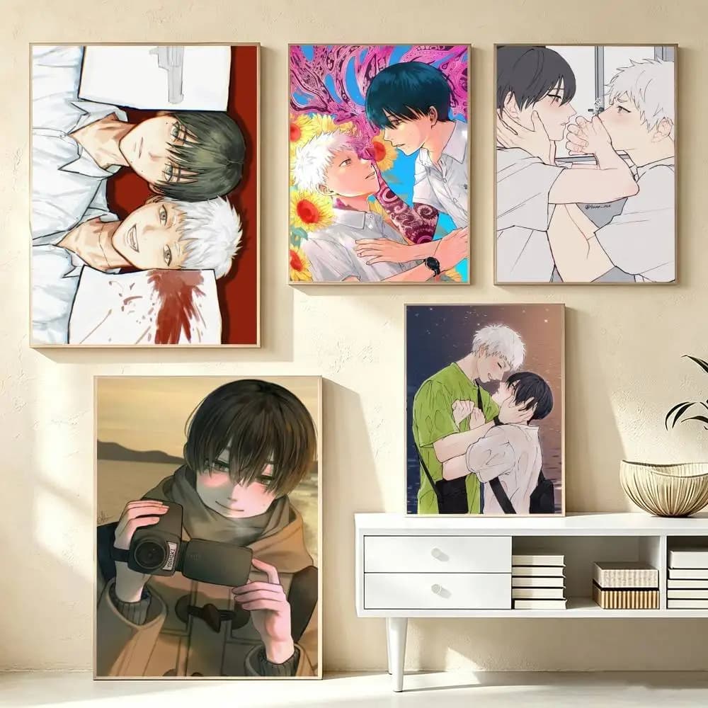 YoshiKaru S-Summer H-Hikaru D-Died Poster High Quality Dorm Living Room Aesthetic Wall Decoration Painting Stickers Gift
