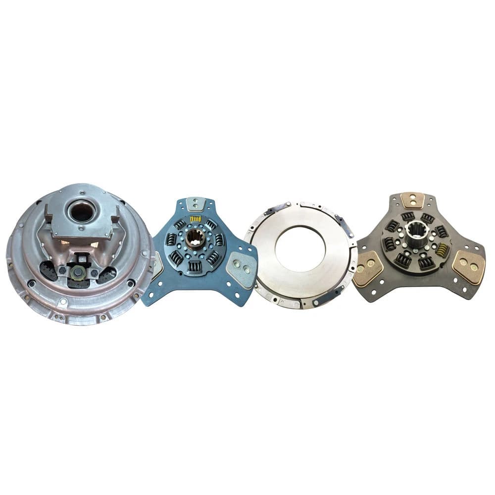 forOE 107237-10 Heavy Pull Type Manual Adjust 14"x1-3/4" Replacement Clutch Kit for American Trucks 100,000KMS Warranty