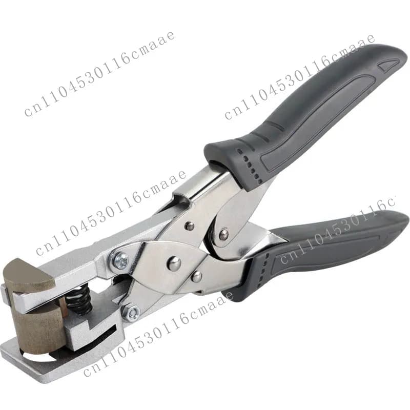 Half Moon Punching Pliers Semi-Circular Hole Puncher Limited Brand Tag Puncher