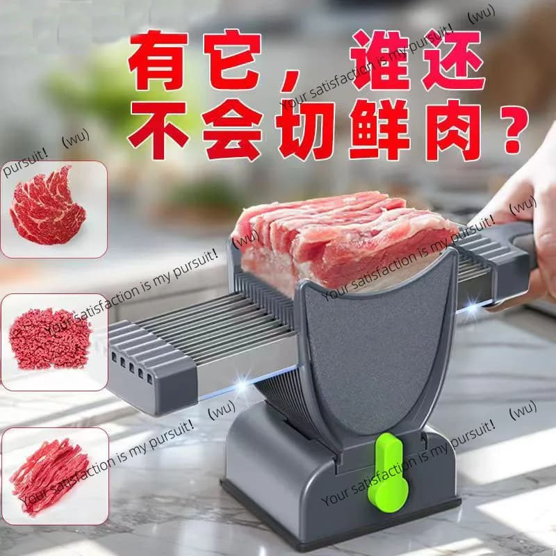 slicing artifact Household sliced shredded  diced meat foam Kitchen manual fresh meat cutter