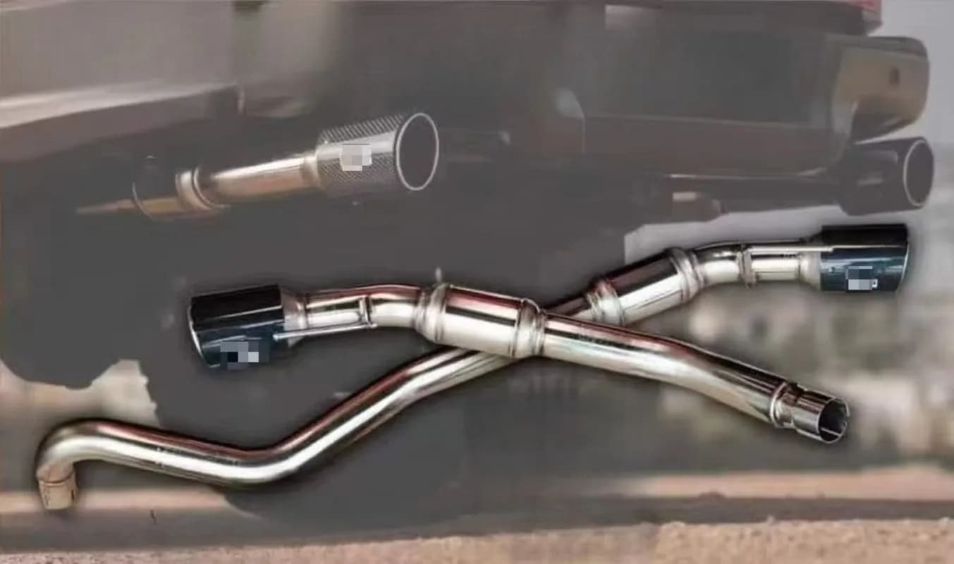 2025 Next Generation Ranger Raptors V6 High Performance Exhaust System with Stainless Steel Exhaust Pipe