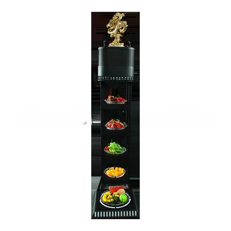 Bar rotating faucet luminous fruit plate rack nightclub creative snack fruit platter display rack