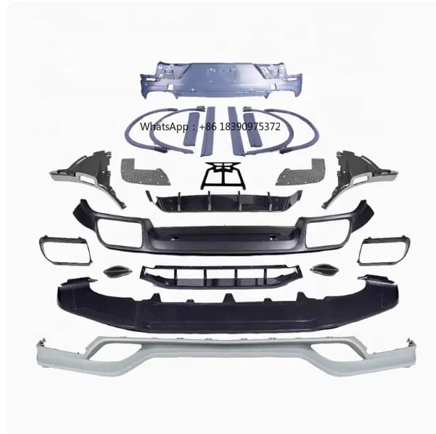 2025 TKT Style Exterior Conversion Body Kit for Front Lip, Rear Diffuser, Wheel Eyebrow, Bumper PP