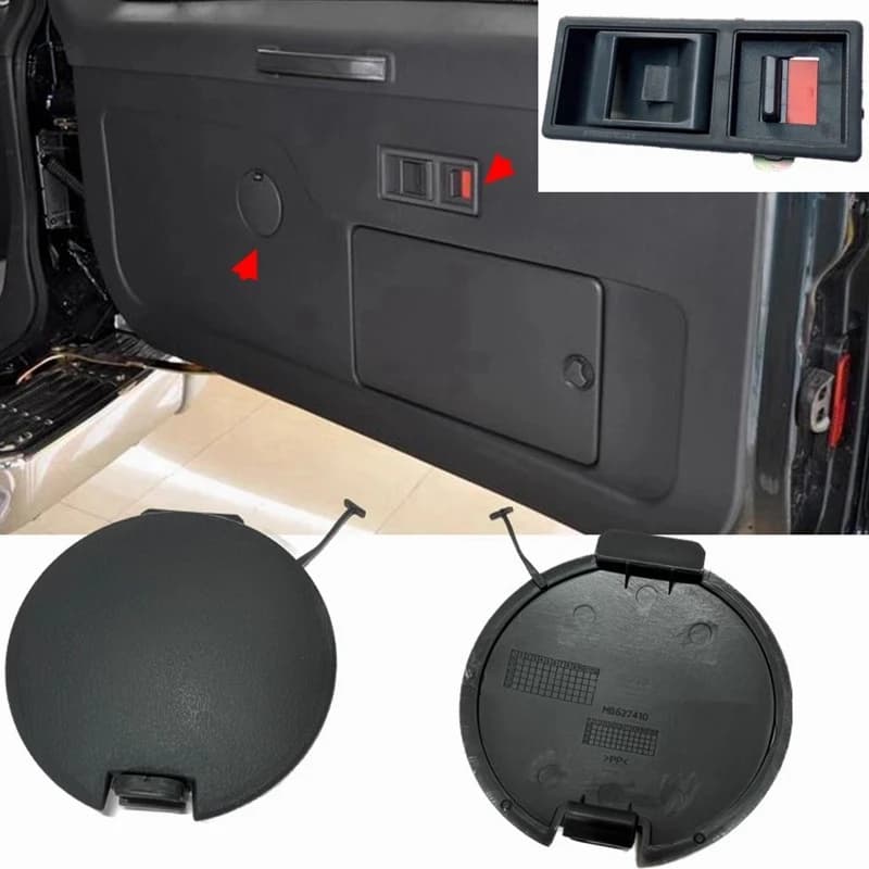 1pcs For Mitsubishi Pajero V33 V43 Tailgate Interior Handle Tailgate Trim Cover