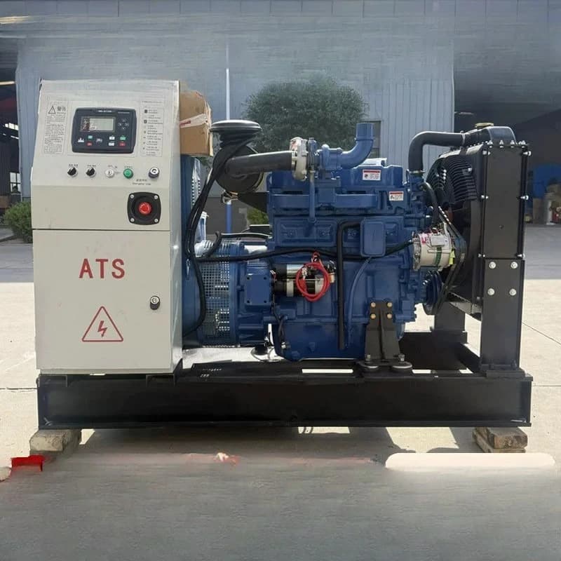 Generator set, dual power supply for fire inspection