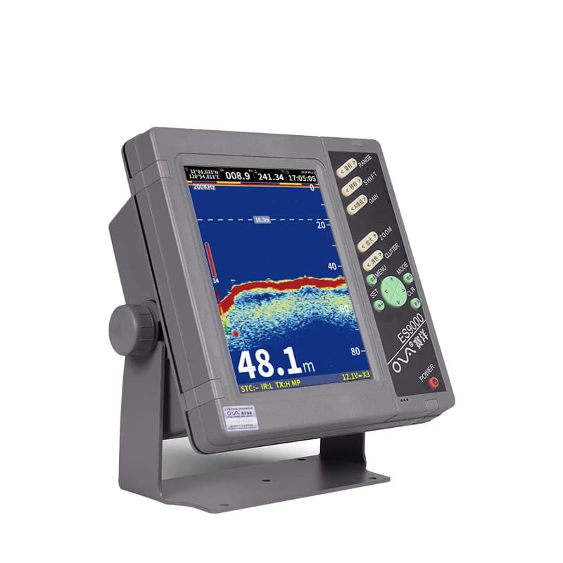 Customizable OEM Marine Navigational LCD Echo Sounder Fish And Depth Finder For Test Instrument For Fishing