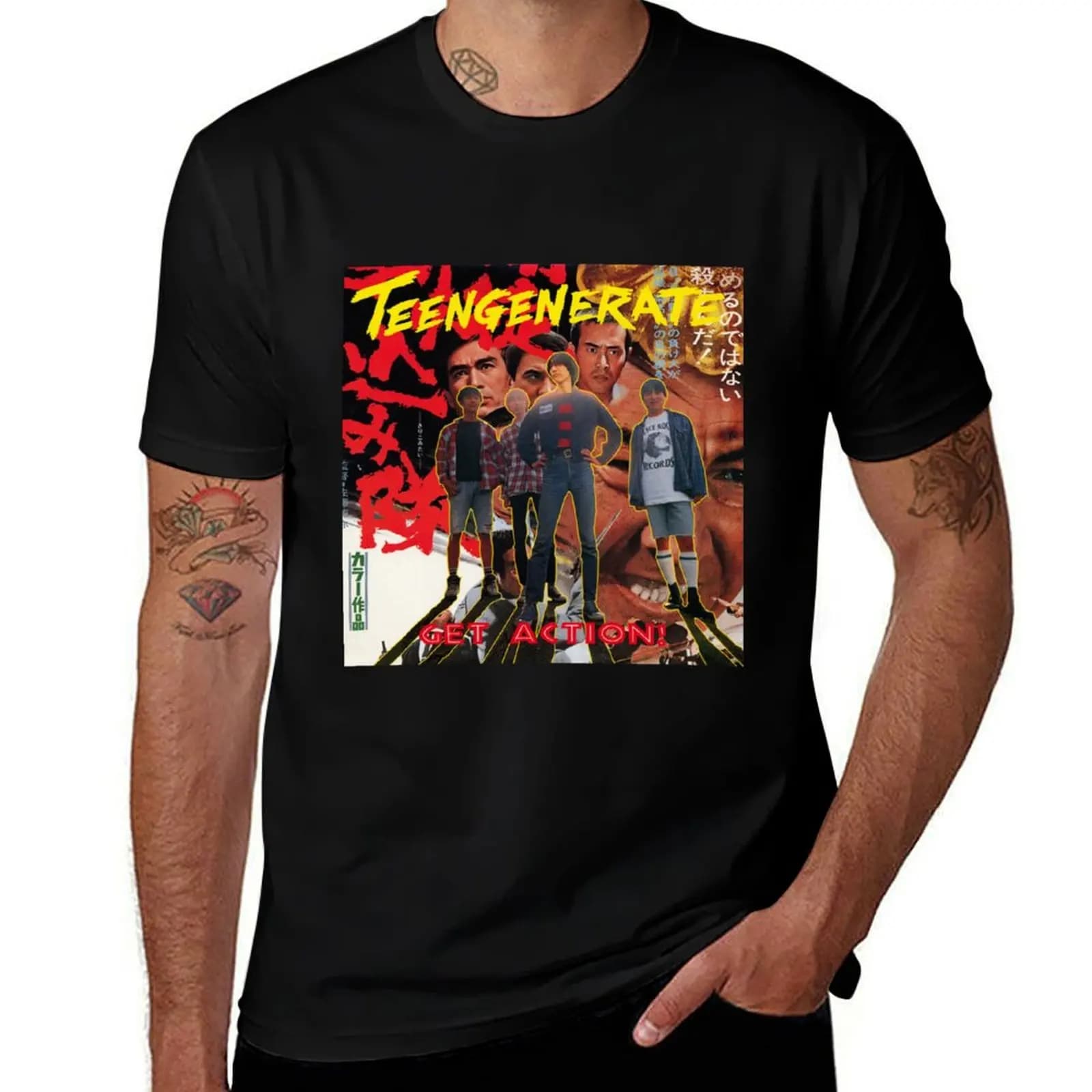 Teengenerate T-Shirt t shirt man cotton t shirts for man graphic vintage