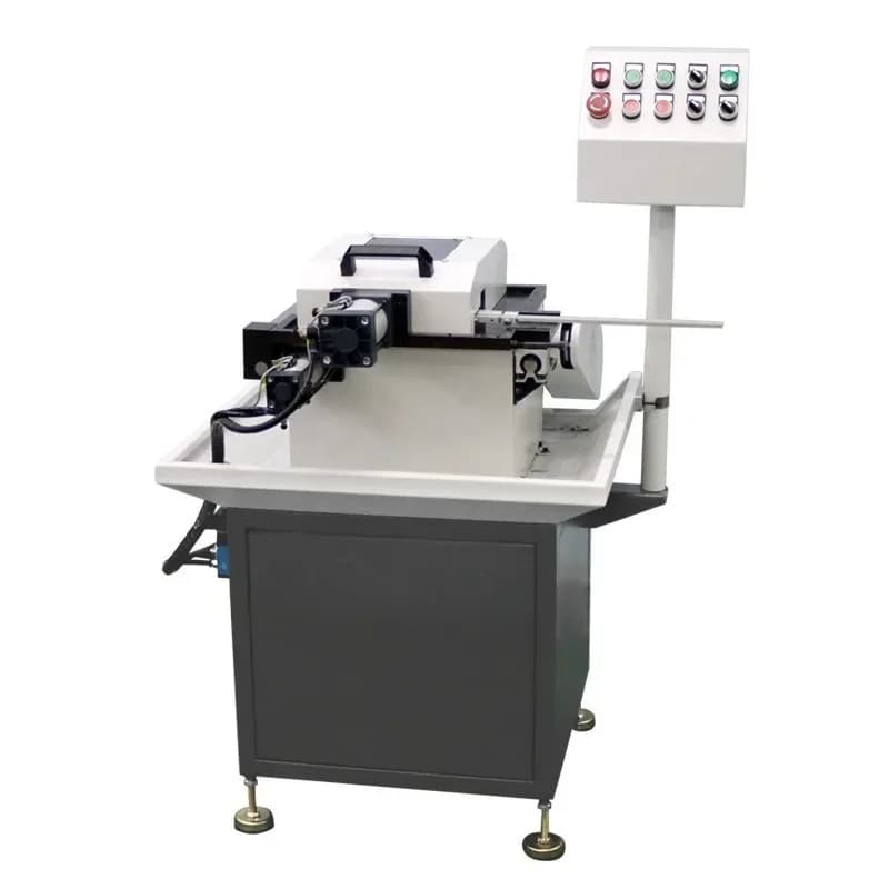 25G semi-automatic tungsten steel cutting machine hardware mold bar cutting machine high precision