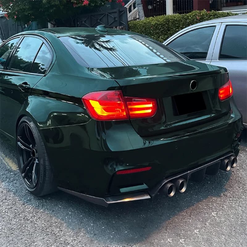 Suitable for BMW 3 Series M3 M4 F80 F81 F82 F83 2014-2019 Rear lip spoiler modification accessories