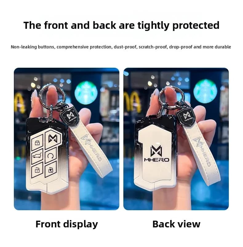 For Metal Key Protection Set for Mengshi 917 Off-Road Pure Electric Vehicle Remote Control Buckle