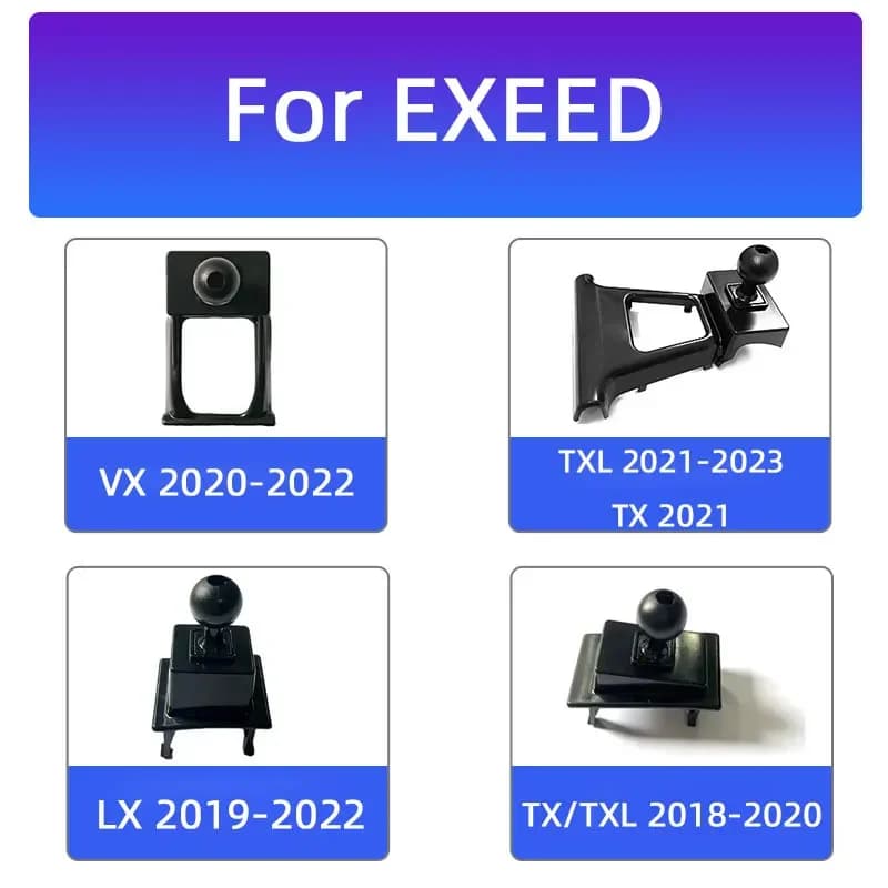 Car Bracket Base For Chery EXEED TX TXL LX VX TXL TX Buckle Base Fixed Mobile Phone Special Holder interior Air outlet Accessory