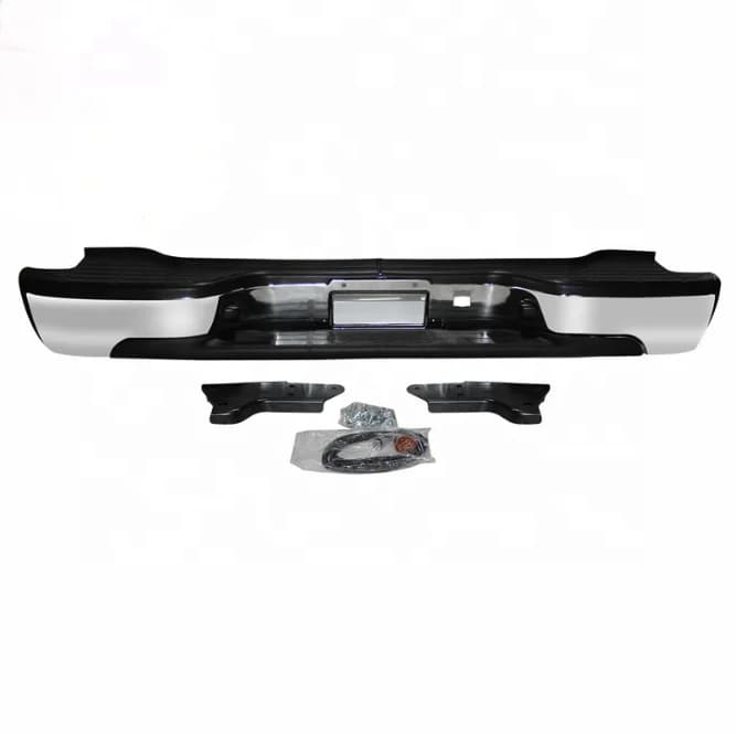 Original Steel Chrome Rear Bumper For Chevrolet Fit For Tahoe Suburban 2000-2006 Bar