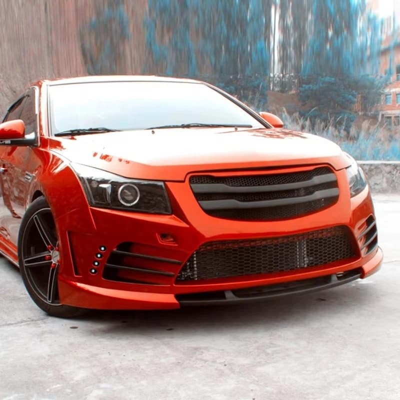 Car Body Kit Front Bumper Rear Bumper Side Skirts for Cruze 2009-2015 Car Bumpers Kits Exterior Covering Systems Parts