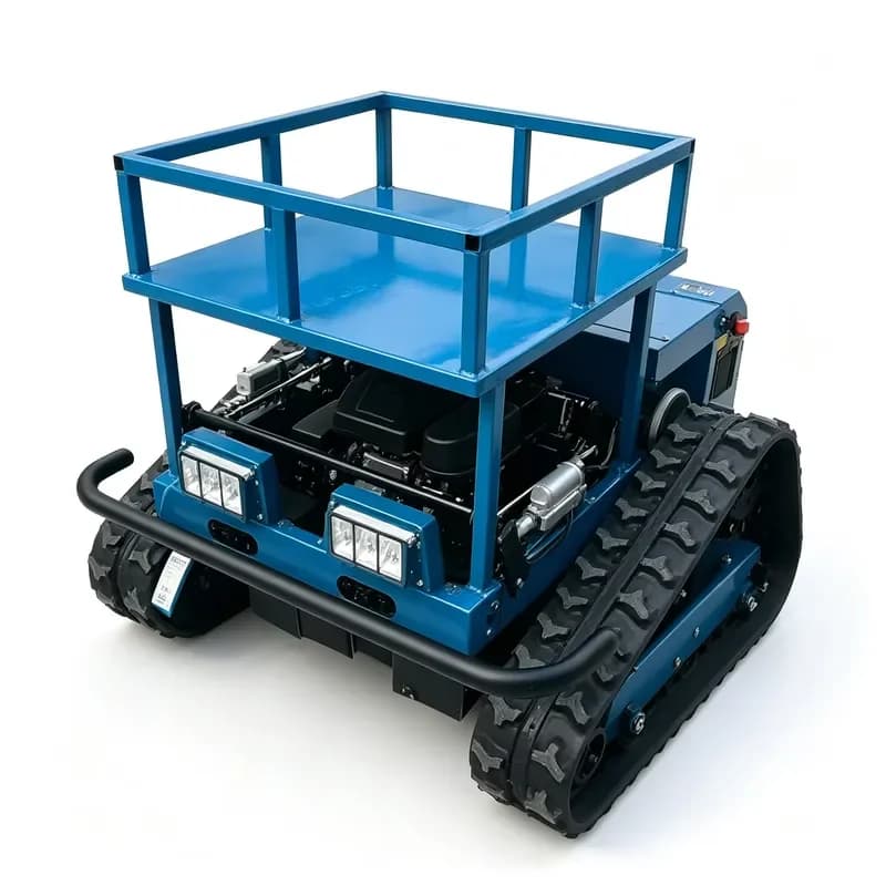 Full Scene Crawler Lawn Mower Self Propelled Zero Turn Smart Remote Control for Farm Garden Orchard Wasteland