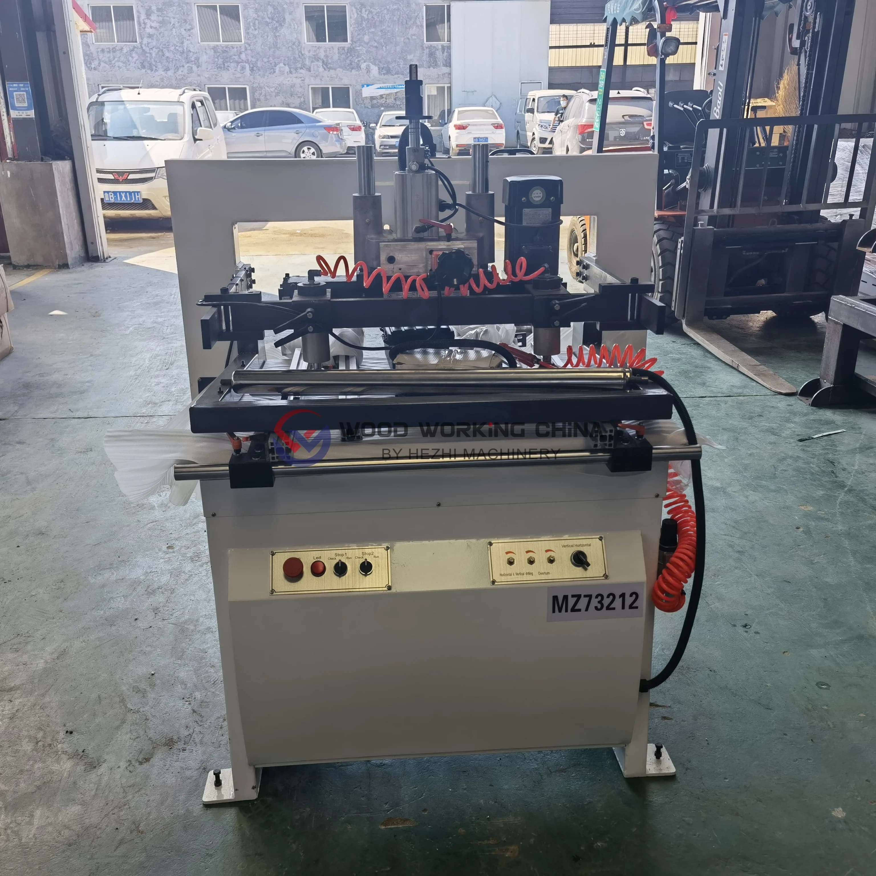 Multi Spindle Axle Row Head Driller Wood Working Single Rows Multi Spindles Wood Boring Drilling Machine