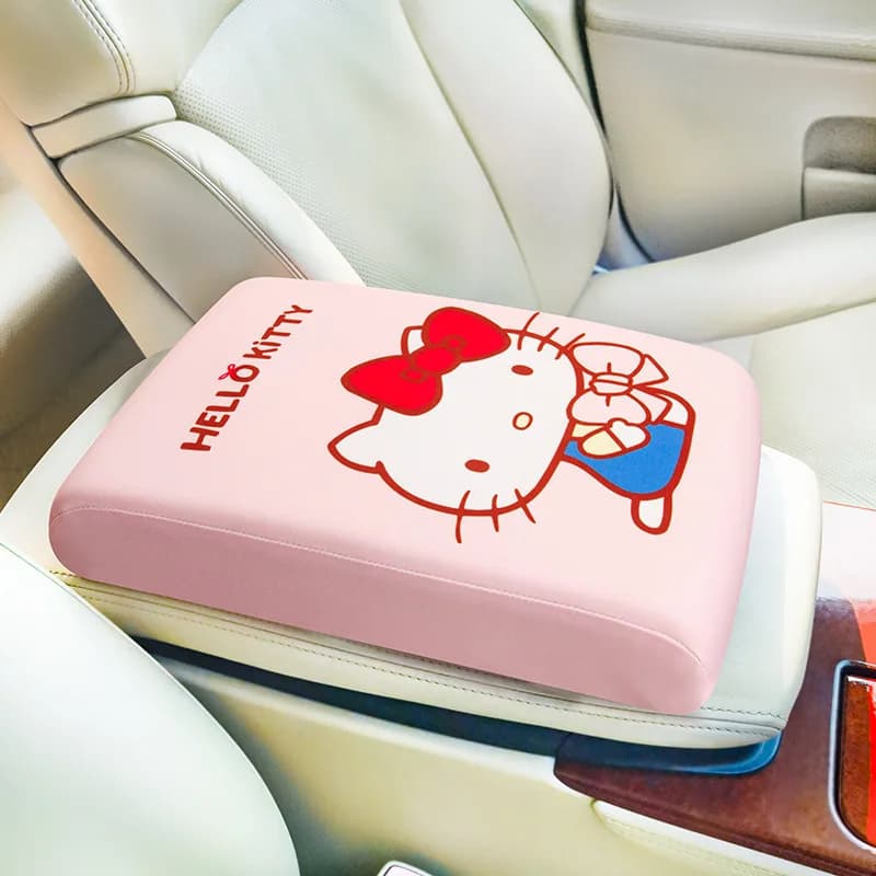Car Armrest Box Pad Height Increasing Pad Memory Cotton Central Control Center Car Height Increasing Pad Interior Comfort