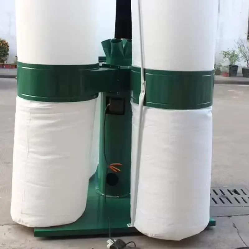 CE Certification High Quality Woodworking Industrial Manufacturer Mini Wood Chip Saw Dust Collector Machines Bag Vacuum
