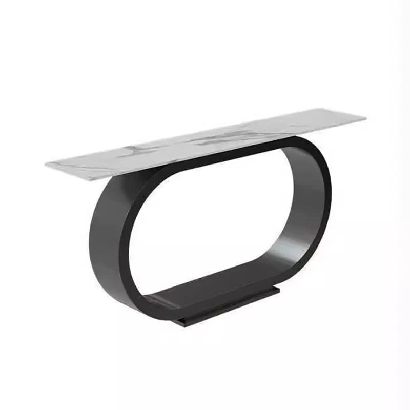 For Italian Neutral Console Table Simple Elegant Living Room Narrow Console Table Entrance Trendy Salon Maison Home Furniture