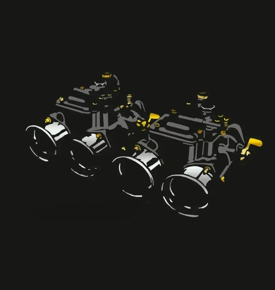 Weber 40 45 Mikuni Solex Turbo Alfa 2002 Ti Carburators T-Shirt. Summer Cotton Short Sleeve O-Neck Mens T Shirt New S-3XL