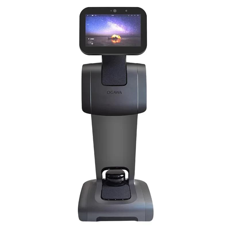 Explain robot automatic follow intelligent voice exhibition hall exhibition hall welcome machine