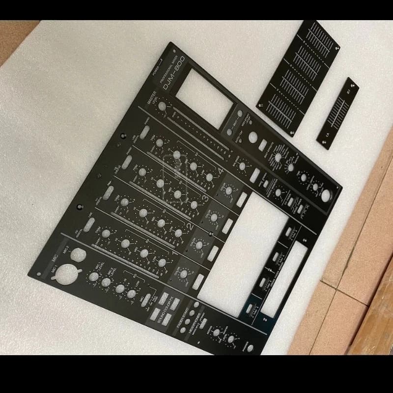 Suitable for DJM-800 Mixer Panel Pionner800 Units, A Complete Set of Fader Plates, Iron Plates, Medium Plates Accessories