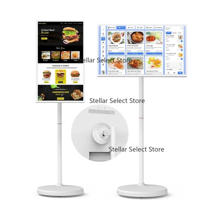 32-Inch 13 8+128GB Touch Screen Digital Signage Display  with Optional Camera for Retail Store Mall
