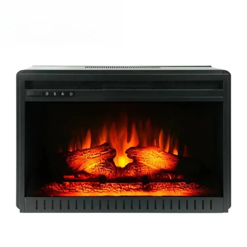 Electrical Cast Iron Stove Decorative Wood Burning Fireplace Insert