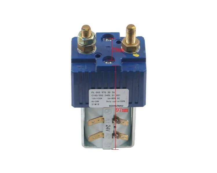 Linde T30 Forklift Truck Parts 24VDC Electric Box with Capacitor Contactor 0039703526 Forklift Truck Accessories