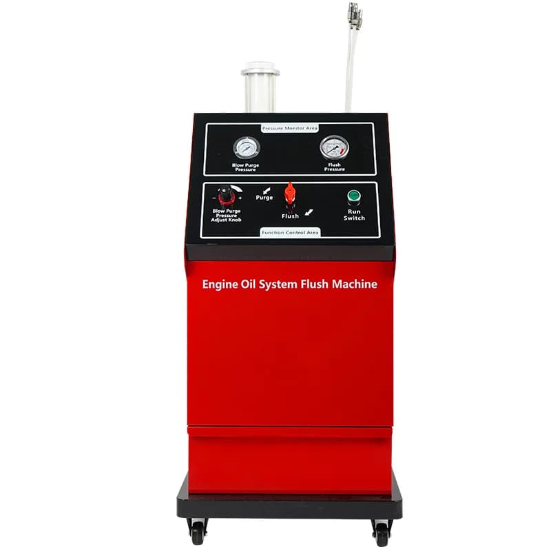 Mobile Engine Cleaning Machine Lubrication System Cleaning Automobile Oil Flushing Machine