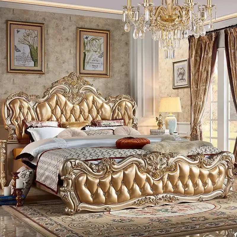Normal Australia Double Bed Decoration Elegant Luxury Modern Double Bed Storage Floating Cama Matrimonial Furniture For Home