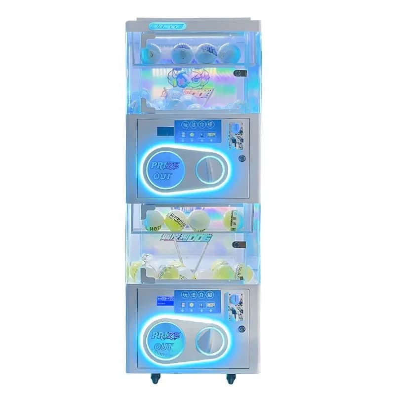 Double-Layer Twisting Machine with Smart Scan Code for Commercial Video Game Equipment