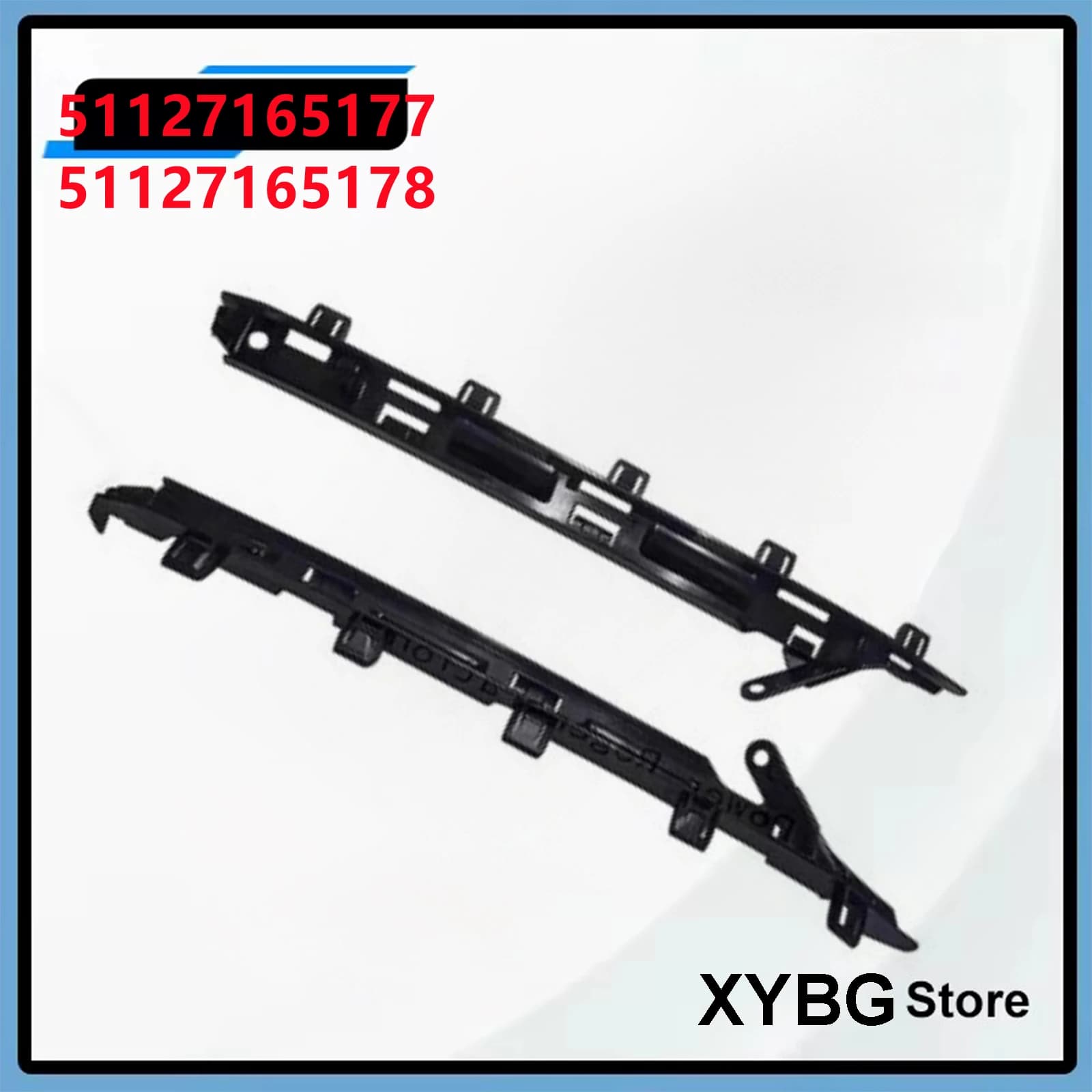 REAR BUMPER LEFT RIGHT BUMPER SUPPORT BRACKET MOUNT 51127165177 51127165178 For BMW Z4 E85 E86 Car Accessories