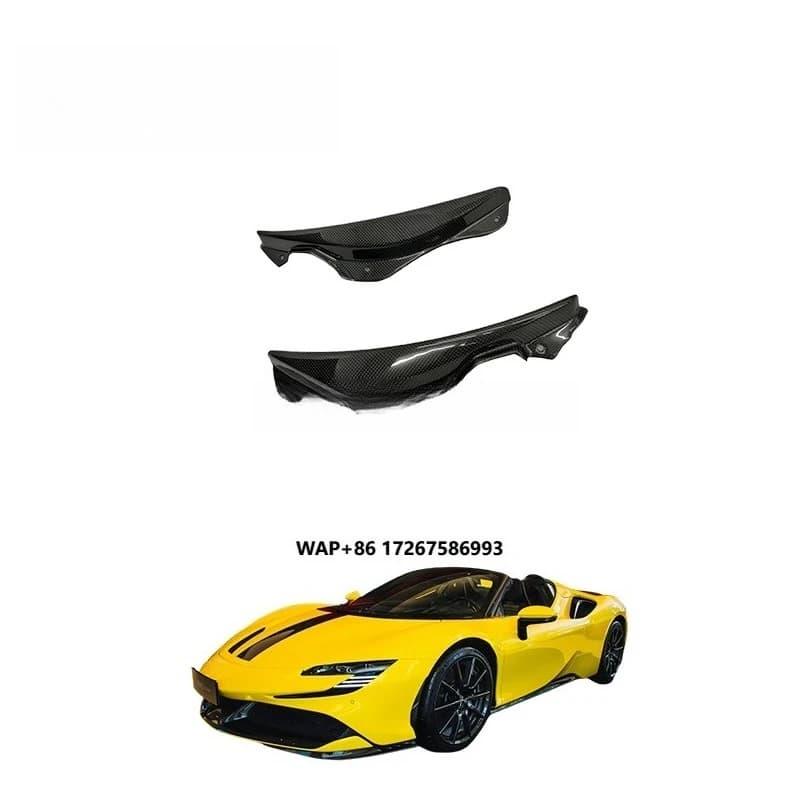 SF 90 OEM Style Carbon Fiber Body Kits Front Bumper Side Vent for SF 90