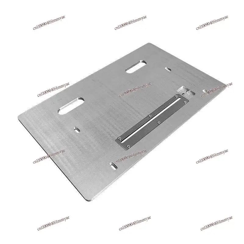 Table saw flip-flop board woodworking push table saw panel pure aluminum 30 * 50 universal