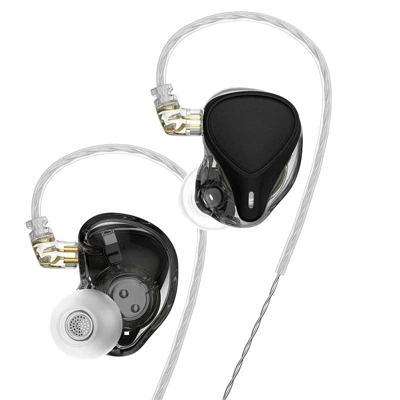 ZEX PRO Electrostatic Ring Iron Hybrid In-Ear Headphones Metal Wired Strap Mai HIFI