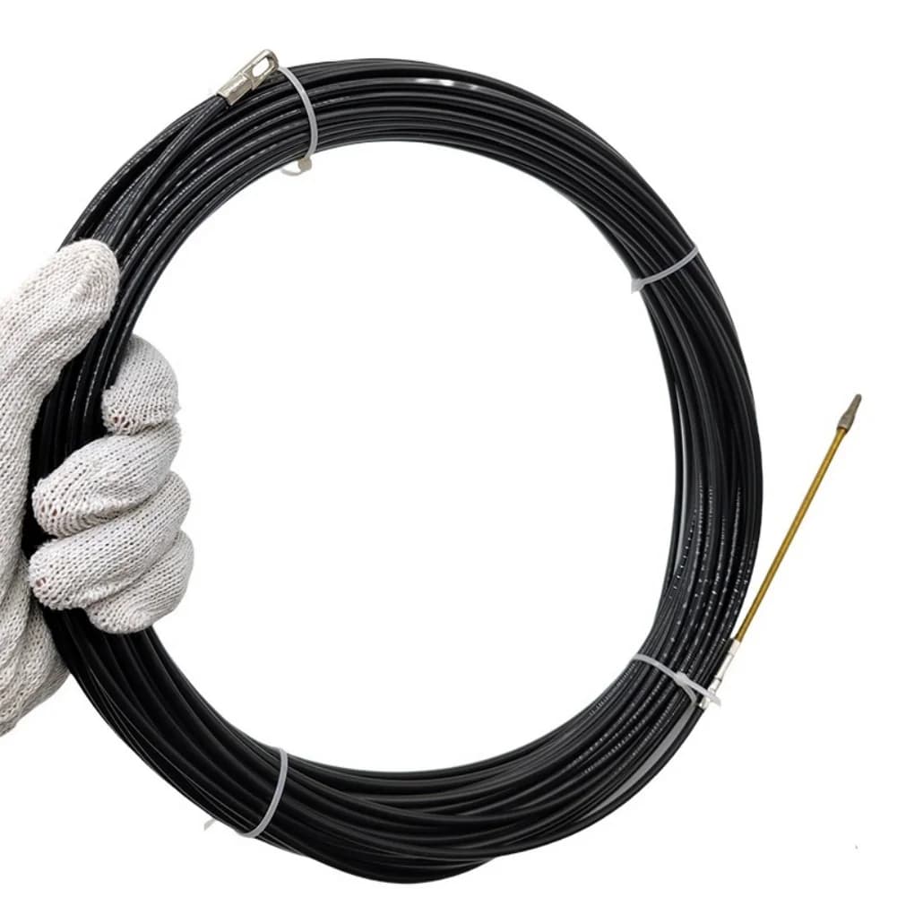 Conduit Compatible Nylon Wire Threader for Electrical Professionals Handling PVC Plastic and Metal Pipe Installations
