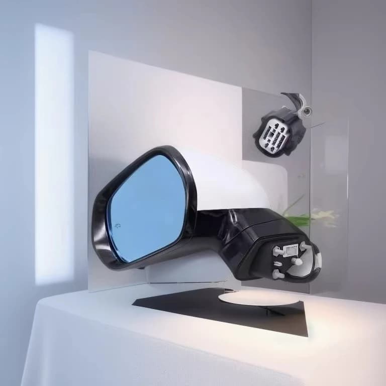 Car Rearview Mirror Outer Folding Feature