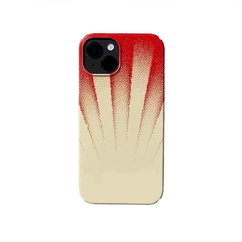 Ins Korean Sparkling Red Case for IPHONE 17 16ProMax 15 14 13 12 11 PRO Plus Acrylic TPU Two in One Magnetic Phone Cases