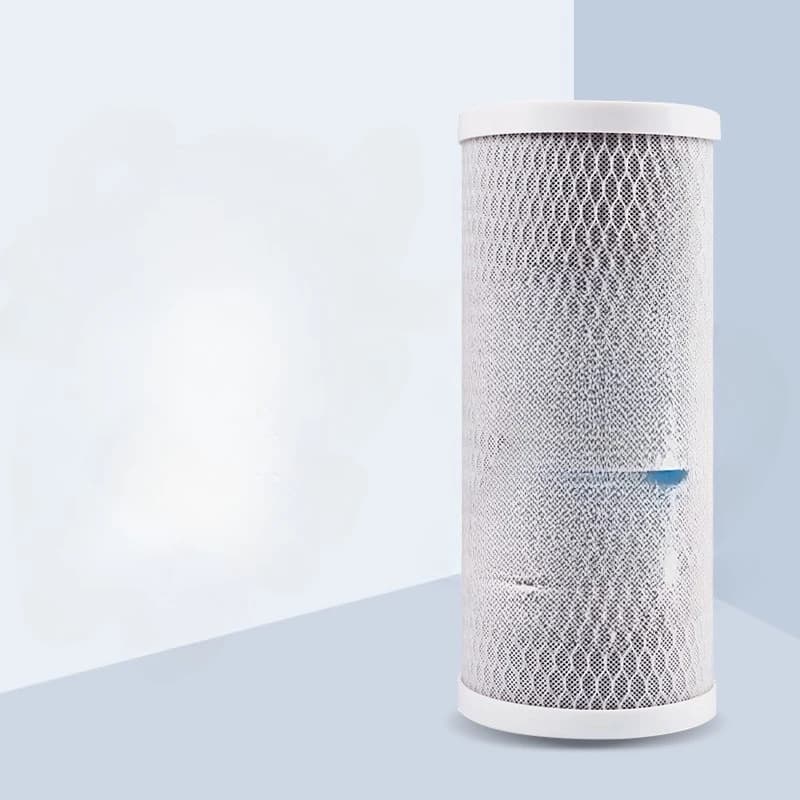 10 inch CTO compressed coconut shell activated carbon household water purifier filter bottle special water purification special