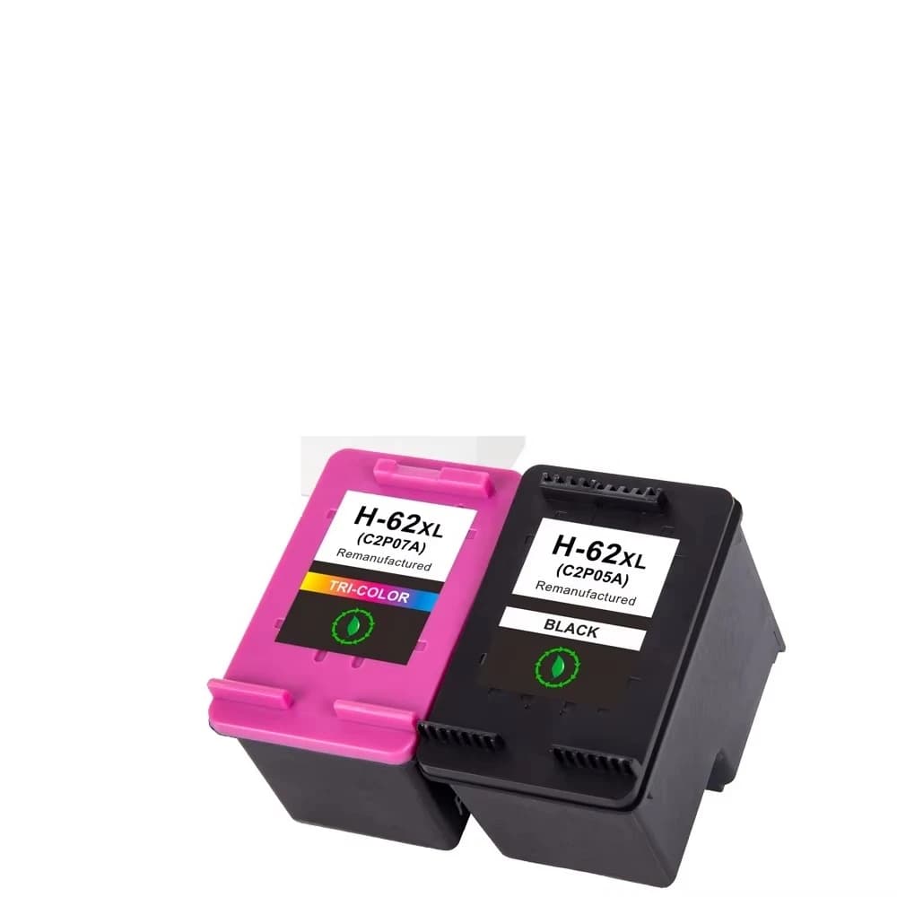 Cartridge 62XL 62 XL Premium Color Remastered Cartridge HPs62XL HPs62 HPs Jealouss 5640 Officejets 5740 Printer