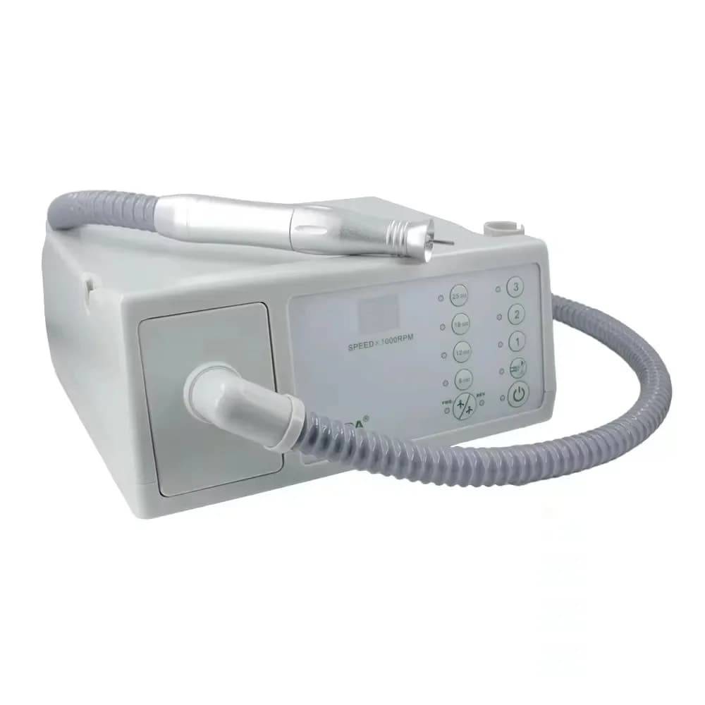 Professional brushless pedicure nail drill polish agent filling vacuum machine equipment with filter collection vacuum system