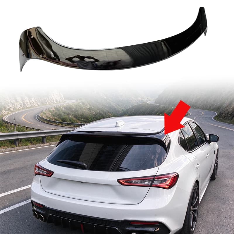 For 2014-2019 Mazda3 Axela Hatchback Tuning Bodykit Rear Diffuser Trunk Spoiler Side Apron Exterior Modify Car Accessories