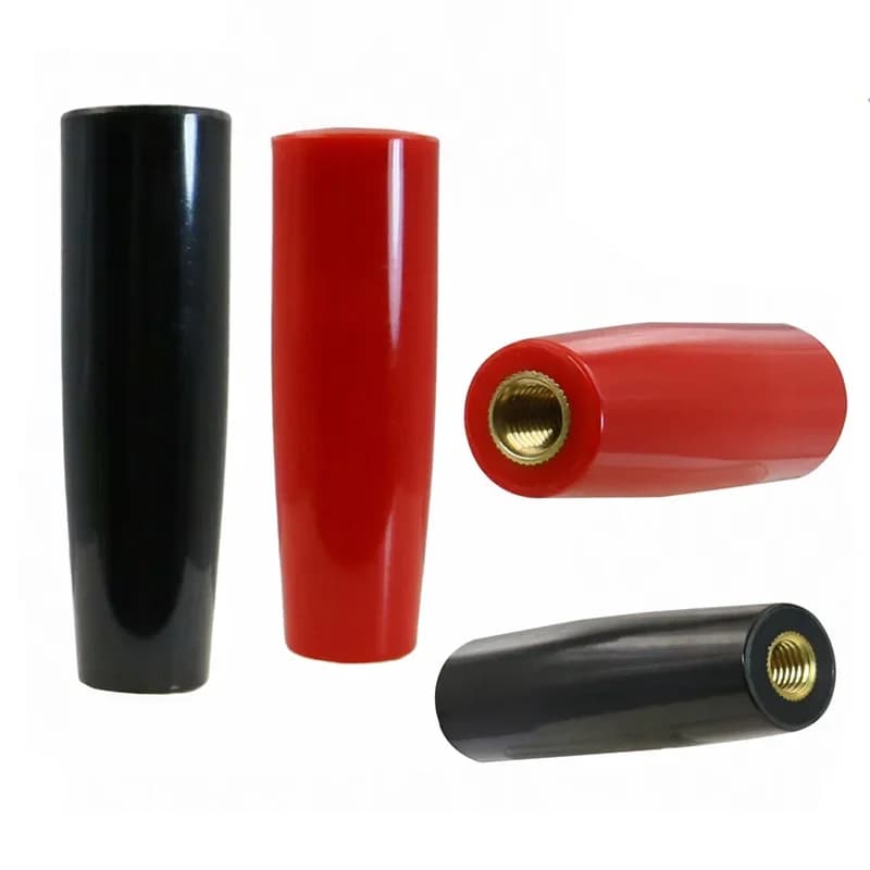 1pcs M5-M16 Long Handle Cover Bakelite High Temperature Resistant Long Edge Universal Rocker Arm Mechanical Control Lever Black