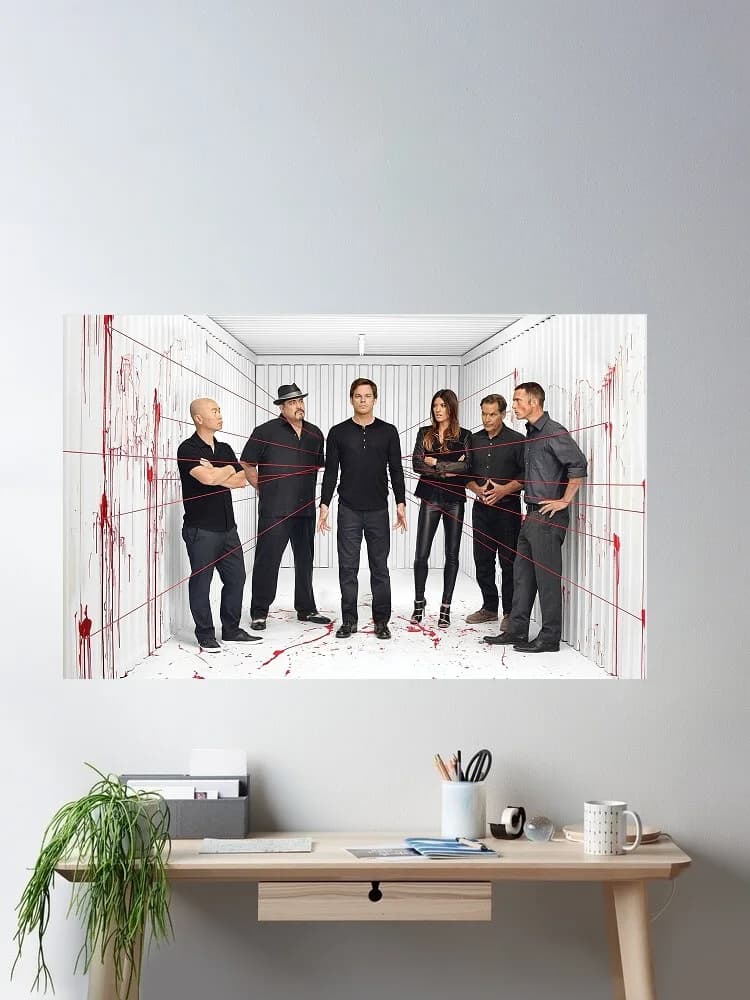 Dexter TV Series, Art Print Silk Poster Home Wall Decor